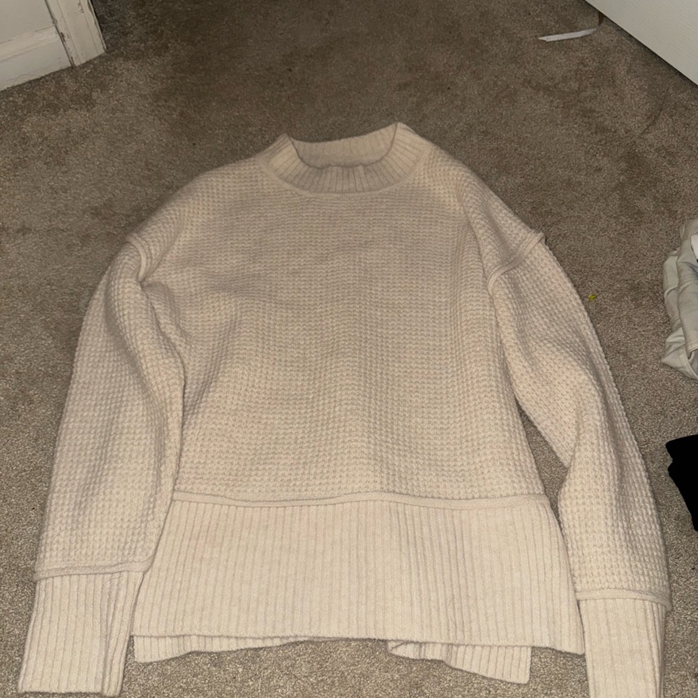 Cozy Cream Knit Sweater
